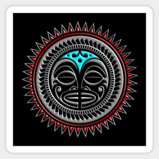 POLYNESIAN MASK 3 Sticker